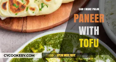 Vegan Spin: Palak Paneer With Tofu