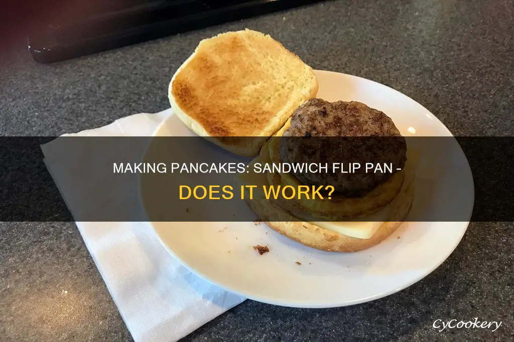 can I make pancakes in sandwich flip pan
