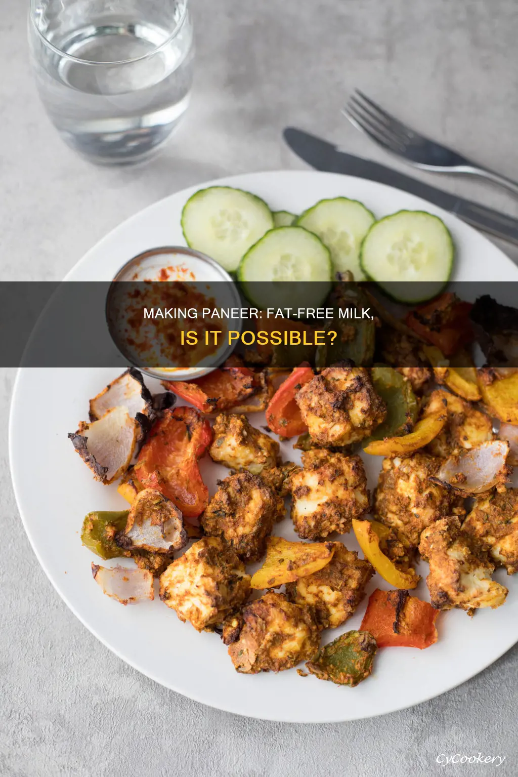 can I make paneer with fat free milk