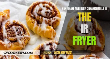 Making Pillsbury Cinnamon Rolls with an Air Fryer