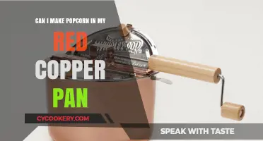 Making Popcorn in a Red Copper Pan: Is it Possible?