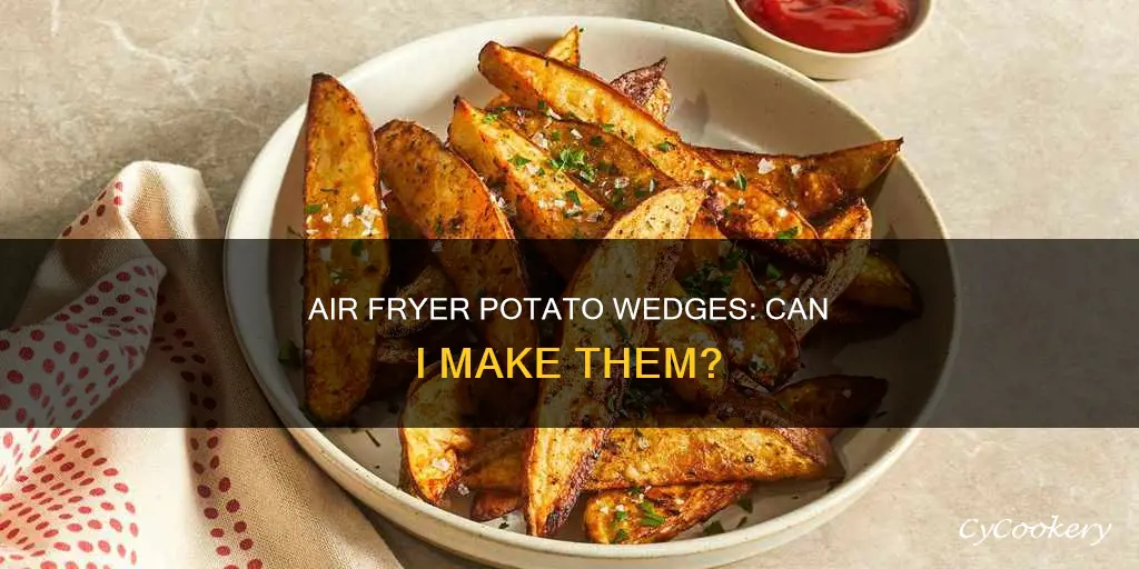 can i make potato wedges in air fryer