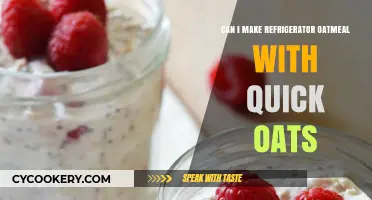 Quick Oats for Refrigerator Oatmeal: Easy Overnight Breakfast Ideas