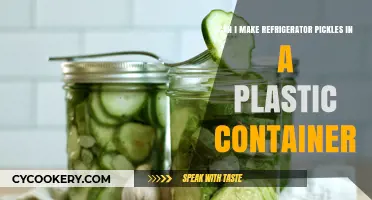 Refrigerator Pickles in Plastic: Safe, Easy, and Delicious Storage Tips