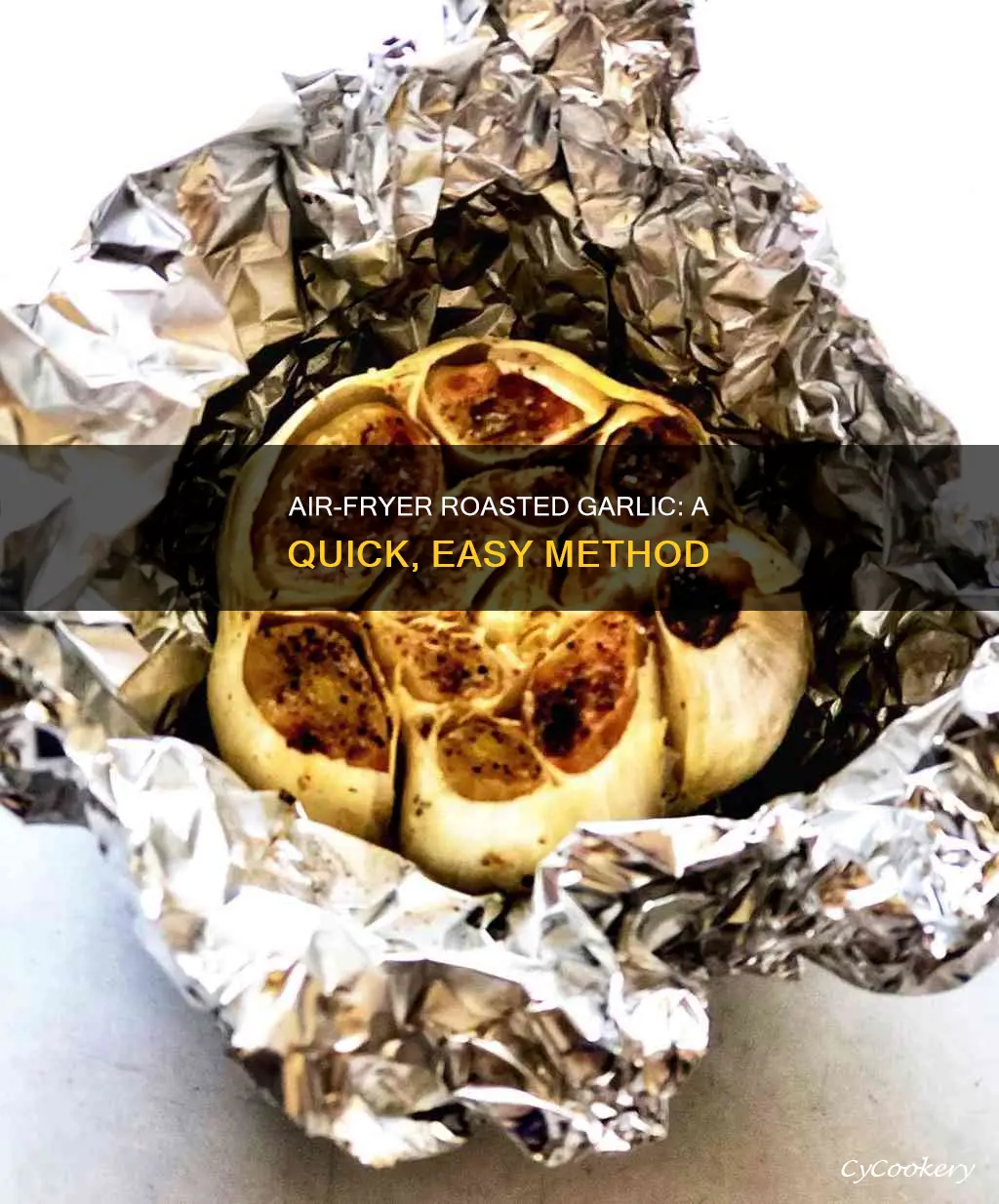 can i make roasted garlic in an air fryer