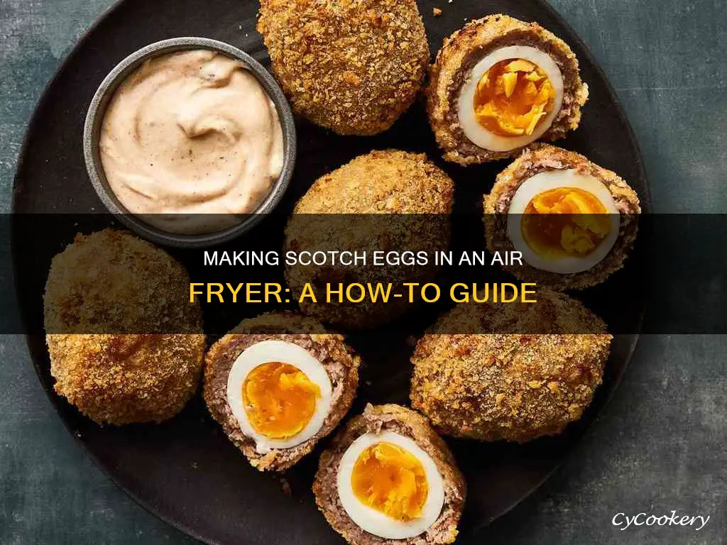 can i make scotch eggs in air fryer