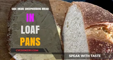 Sheepherders Bread: Loaf Pan Baking