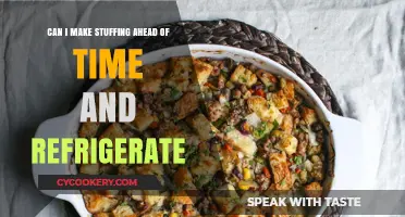 Make-Ahead Stuffing: Prep, Refrigerate, and Save Time for Holidays