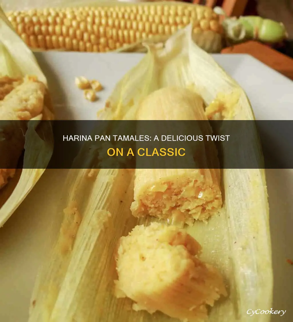 can I make tamales with harina pan