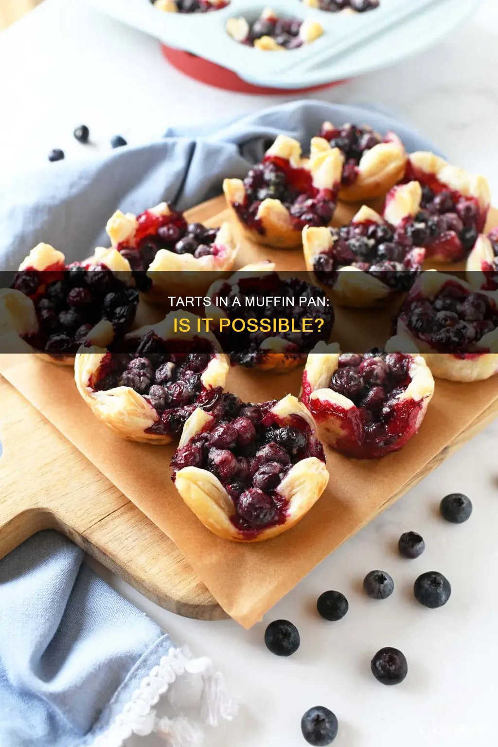 can I make tarts in a muffin pan