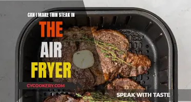 Air-Fryer Thin Steak: Is It Possible?