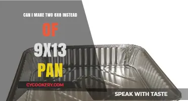 Two 8x8 Pans: A Smart Alternative to 9x13 Baking