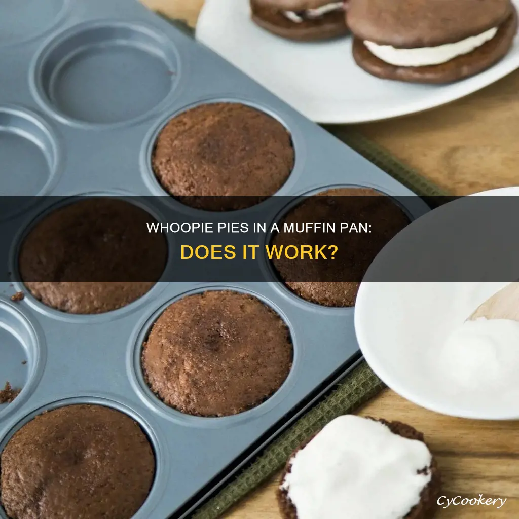 can I make whoopie pies in a muffin pan