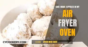 Air Fryer Zeppoles: A Tasty Treat?