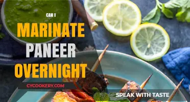 Marinating Paneer Overnight: Good or Bad Idea?
