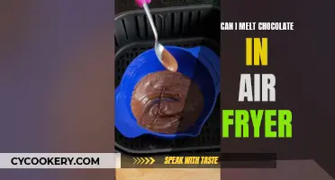 Melting Chocolate in an Air Fryer: Is It Possible?