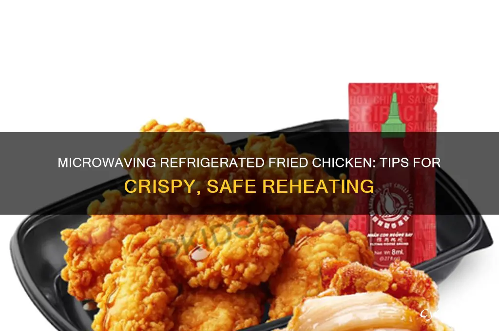 can i microwave refrigerated fried chicken