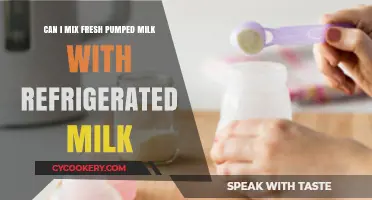 Mixing Fresh Pumped Milk with Refrigerated Milk: What You Need to Know