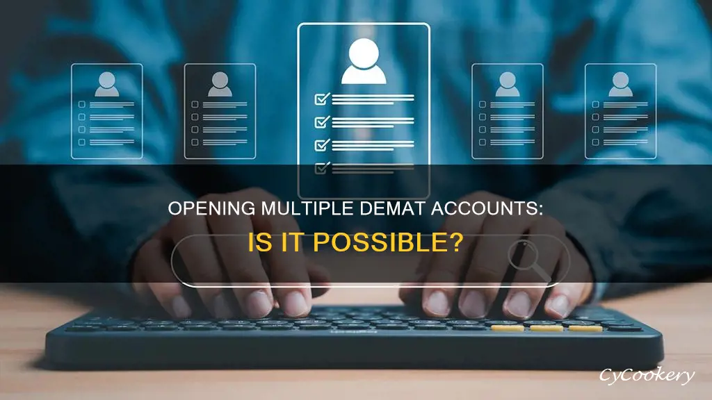 can I open 2 demat account with same pan card