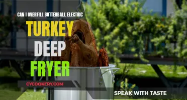 Butterball Turkey Fryer: Overfilling Safety Tips