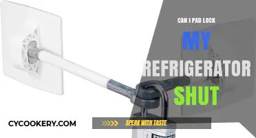 Secure Your Fridge: Can You Padlock Your Refrigerator Shut?