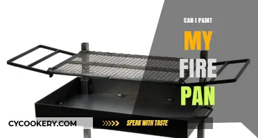 How to Paint Your Fire Pan Safely
