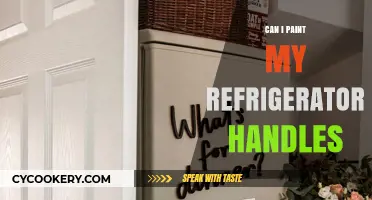 Revamp Your Fridge: Painting Refrigerator Handles - A DIY Guide