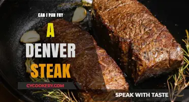 Pan-Frying Denver Steak: Is It Possible?