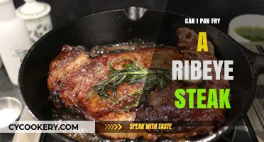 Pan-fried Ribeye Steak: Is It Possible?