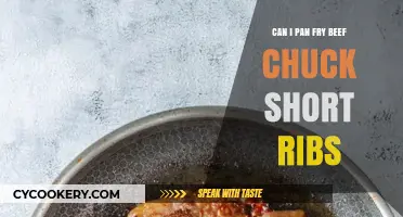 Pan-Frying Beef Chuck Short Ribs: A Quick and Tasty Method