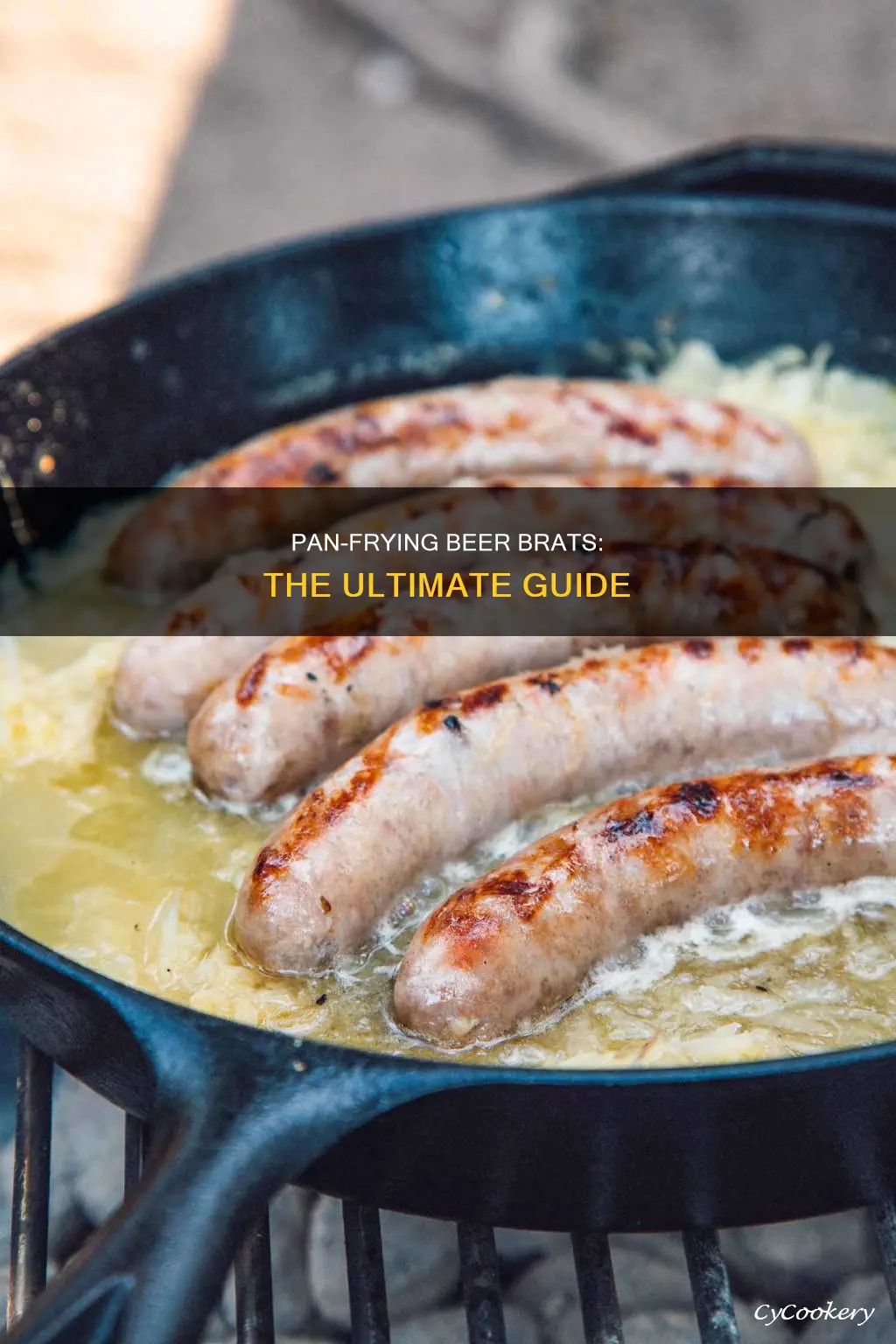 can I pan fry beer brats