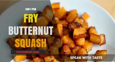 Pan-Frying Butternut Squash: Is It Possible?
