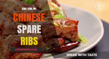 Pan-fried Chinese Spare Ribs: A Quick, Easy Feast