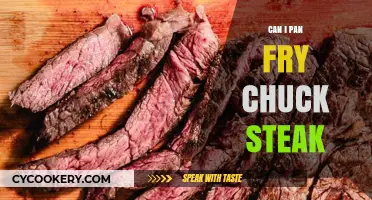 Pan-Frying Chuck Steak: Is It Possible?