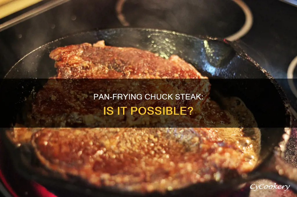can I pan fry chuck steak