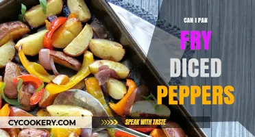 Pan-Frying Diced Peppers: Quick, Easy, Delicious