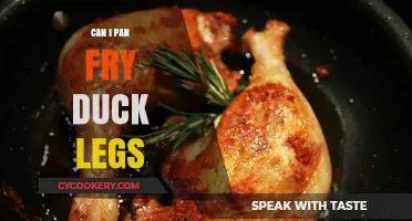 Pan-Frying Duck Legs: Tips and Tricks