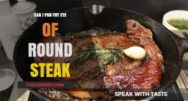 Pan-Frying Eye of Round Steak: Is It Possible?