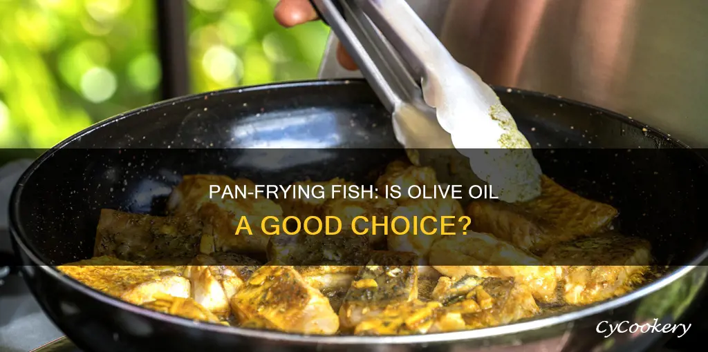 can I pan fry fish in olive oil