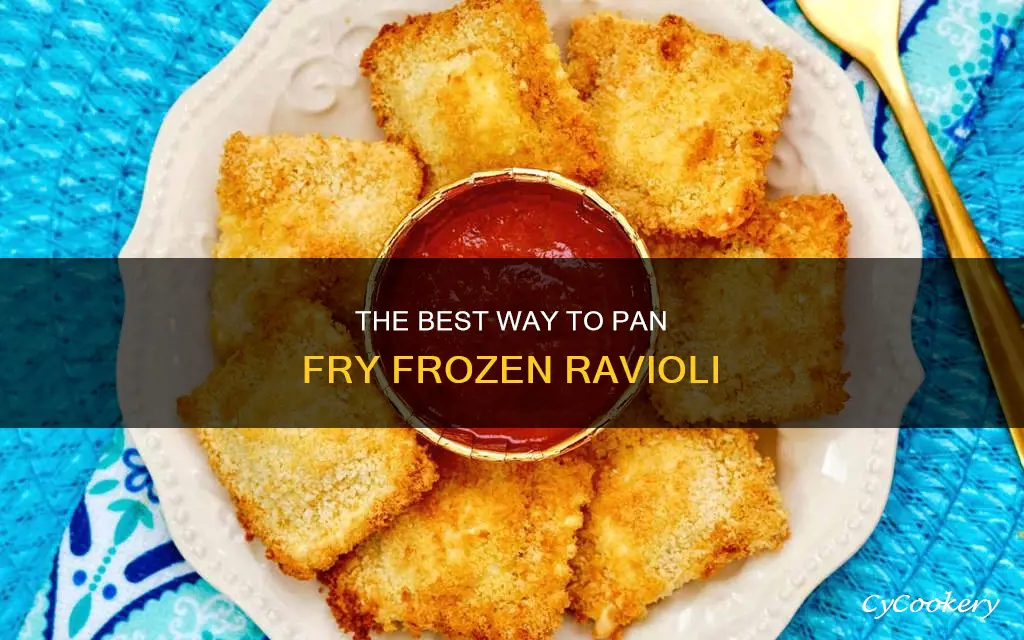 can I pan fry frozen ravioli