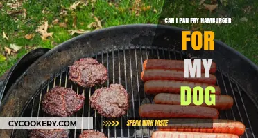 Pan-Fried Hamburgers: Safe for Dogs?