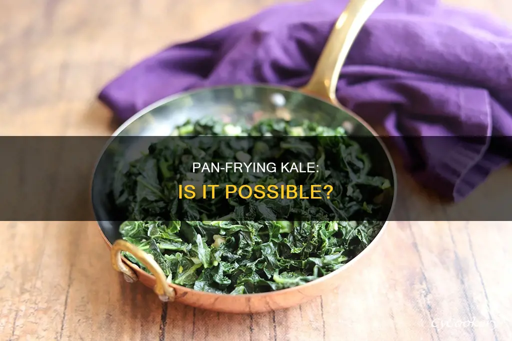 can I pan fry kale