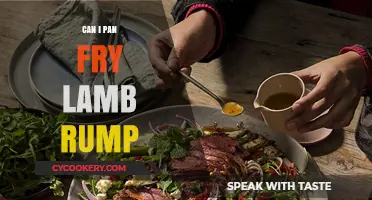 Pan-Frying Lamb Rump: Is It Possible?