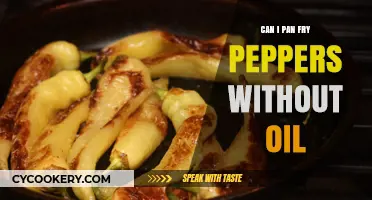 Pan-Frying Peppers: Oil-Free Method