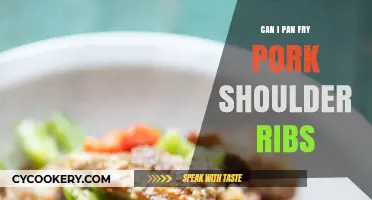 Pan-Frying Pork Shoulder Ribs: Is It Possible?