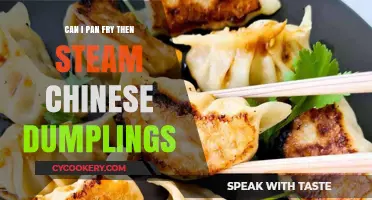 Pan-Frying then Steaming: The Best Way to Cook Chinese Dumplings?