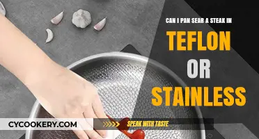 Teflon vs Stainless: The Perfect Pan for Your Steak