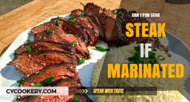 How to Pan Sear Marinated Steak