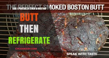 Partially Cooking Boston Butt: Refrigeration Tips for Perfect Results