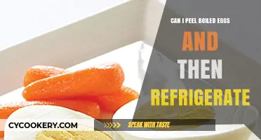 Peeling Boiled Eggs: Can You Refrigerate Them After?